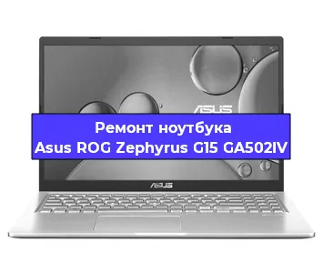 Ремонт блока питания на ноутбуке Asus ROG Zephyrus G15 GA502IV в Санкт-Петербурге
